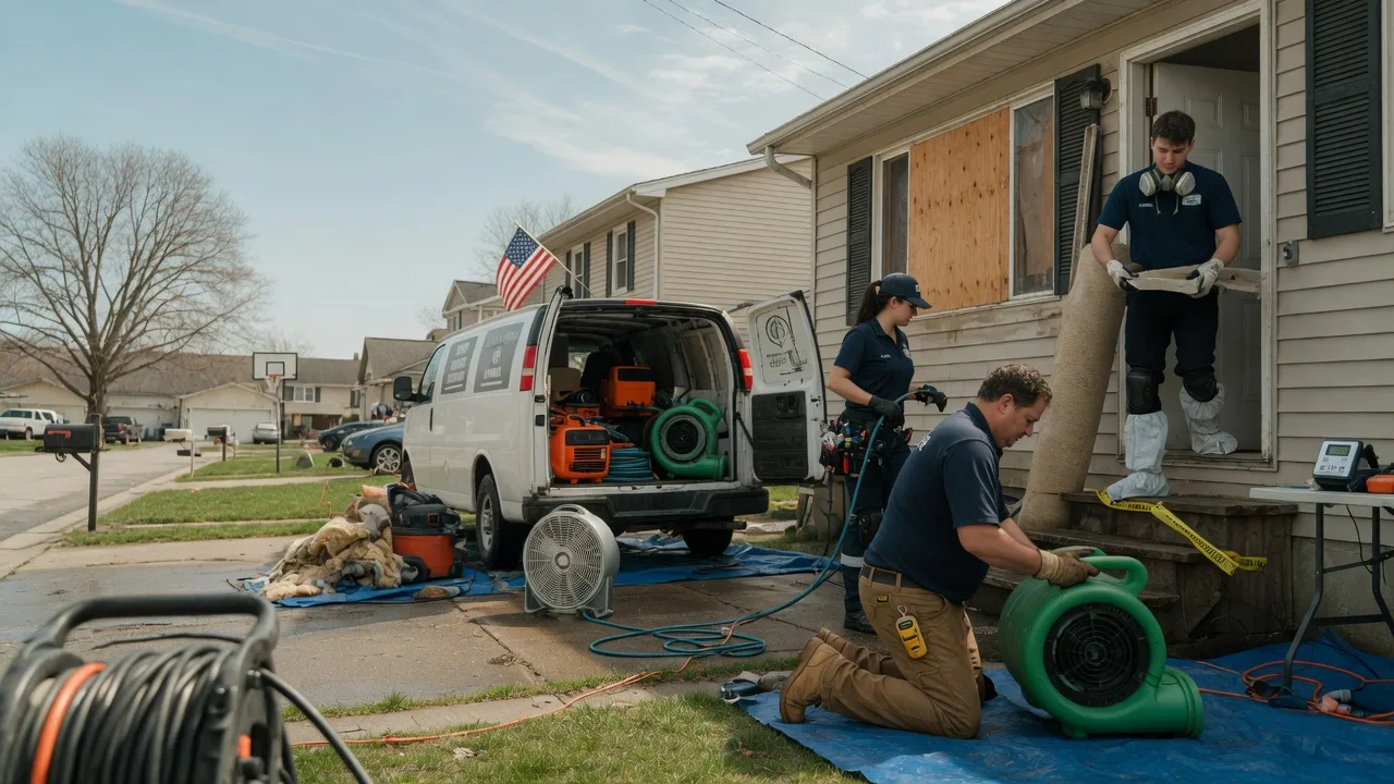 Water Damage Restoration in Huntersville, NC near me